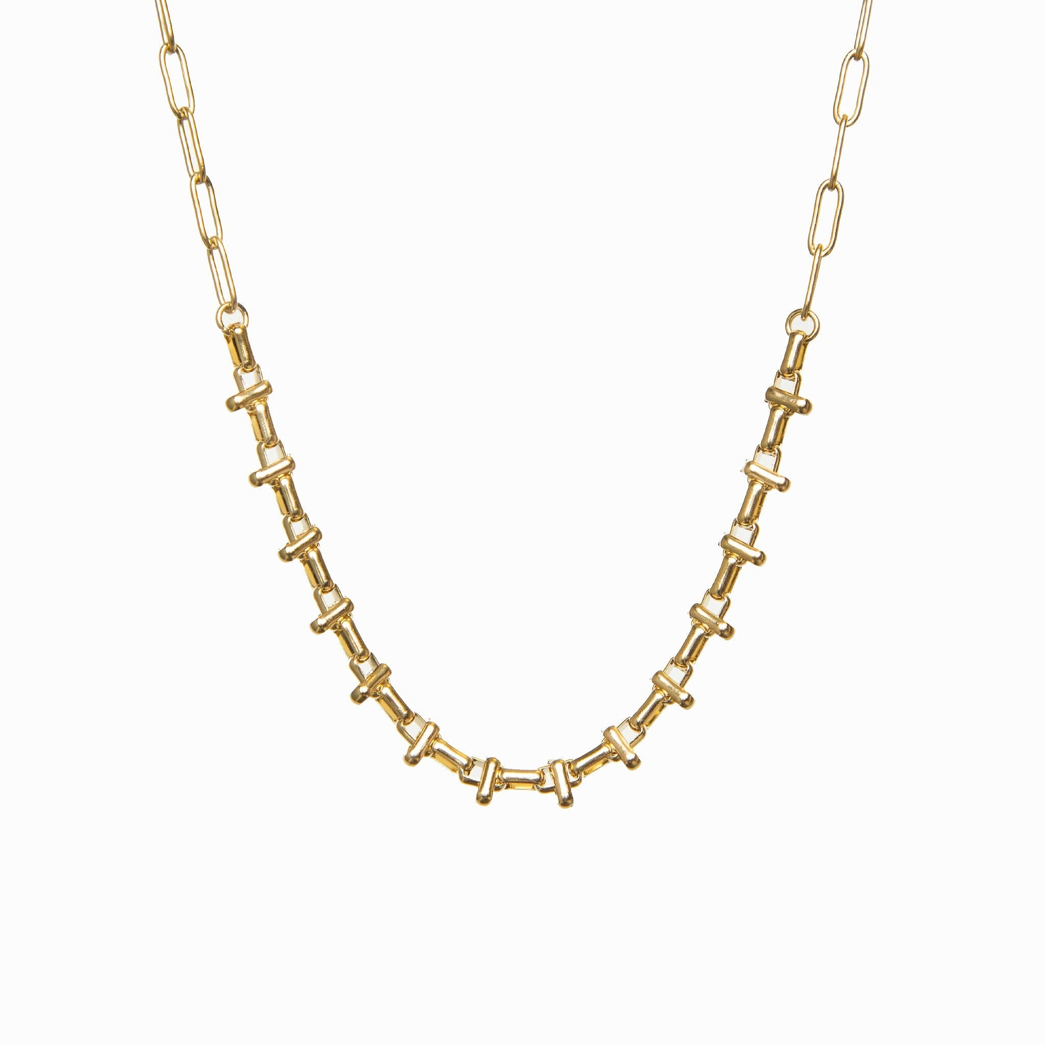 Cairo – Vergoldetes Choker-Collier