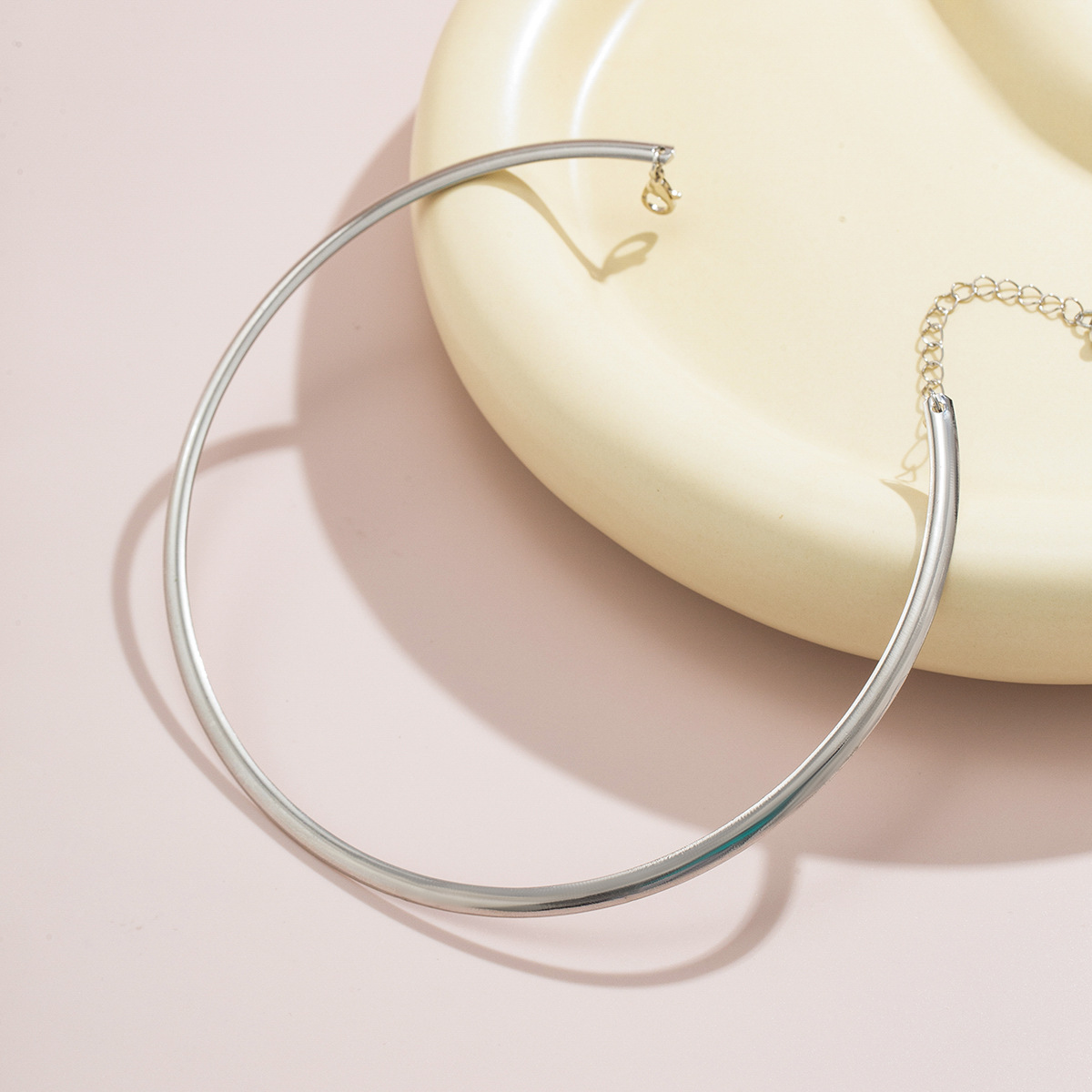 Ring Clavicle Kette - Feiner Ring Choker