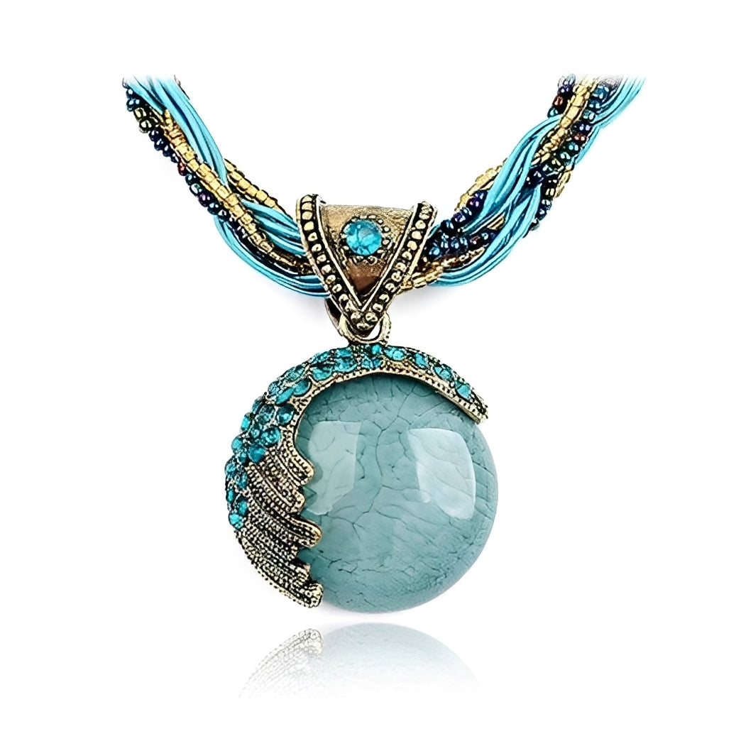 Ronna – Reiki-Kette aus Kristallstein