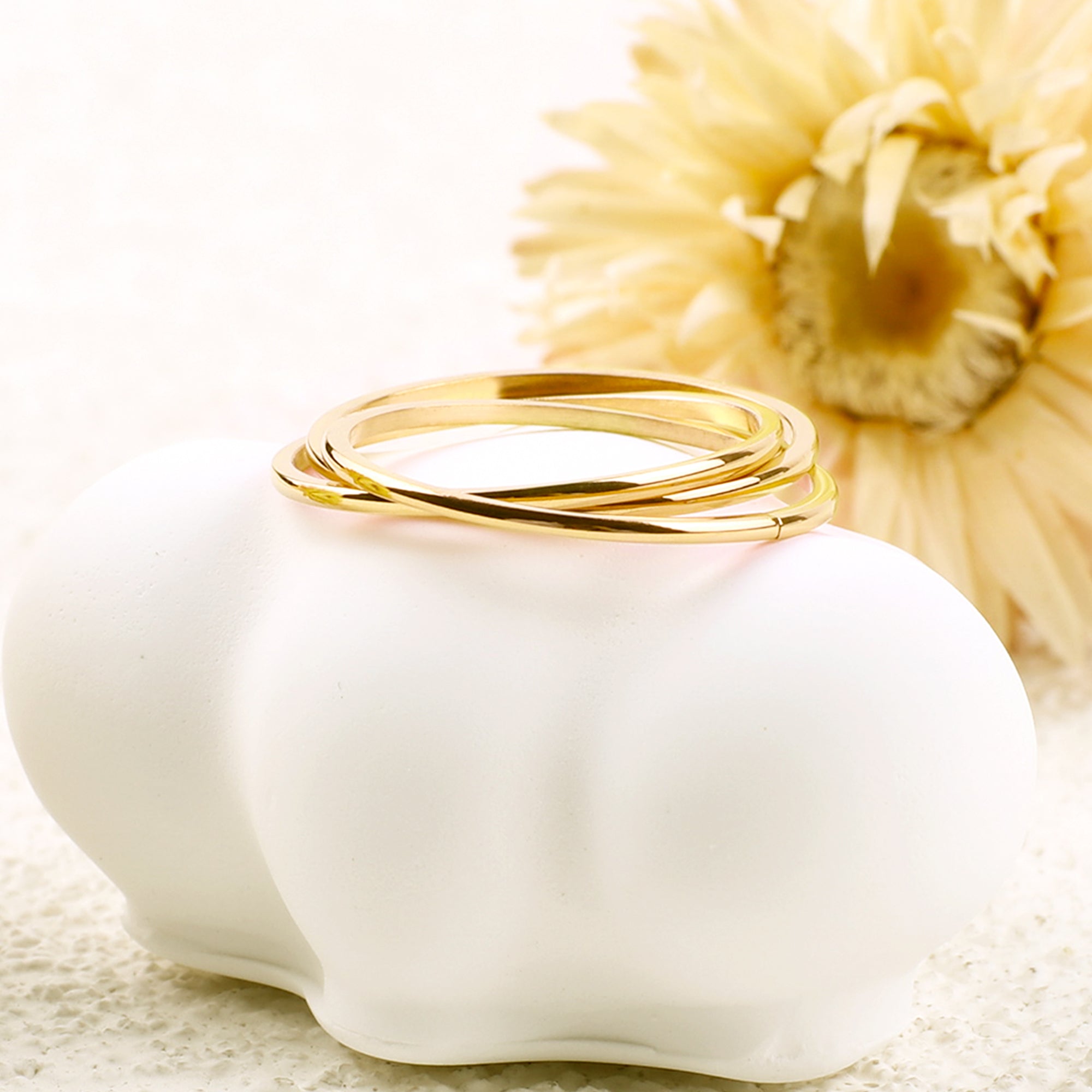 Aura – Ring Fidget Interconnected Delikat