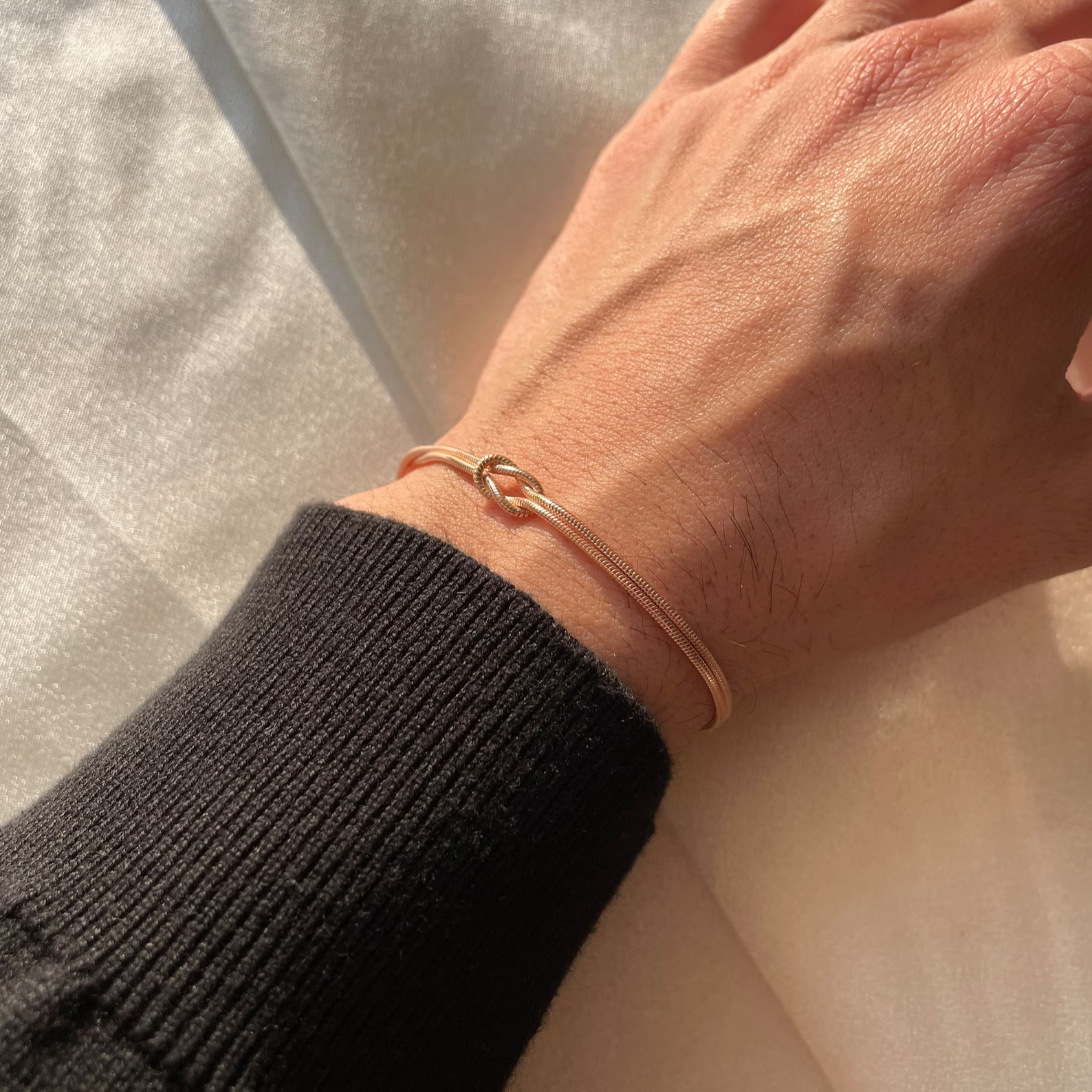 Unendliches Liebesarmband - Liebesknoten Armbandset