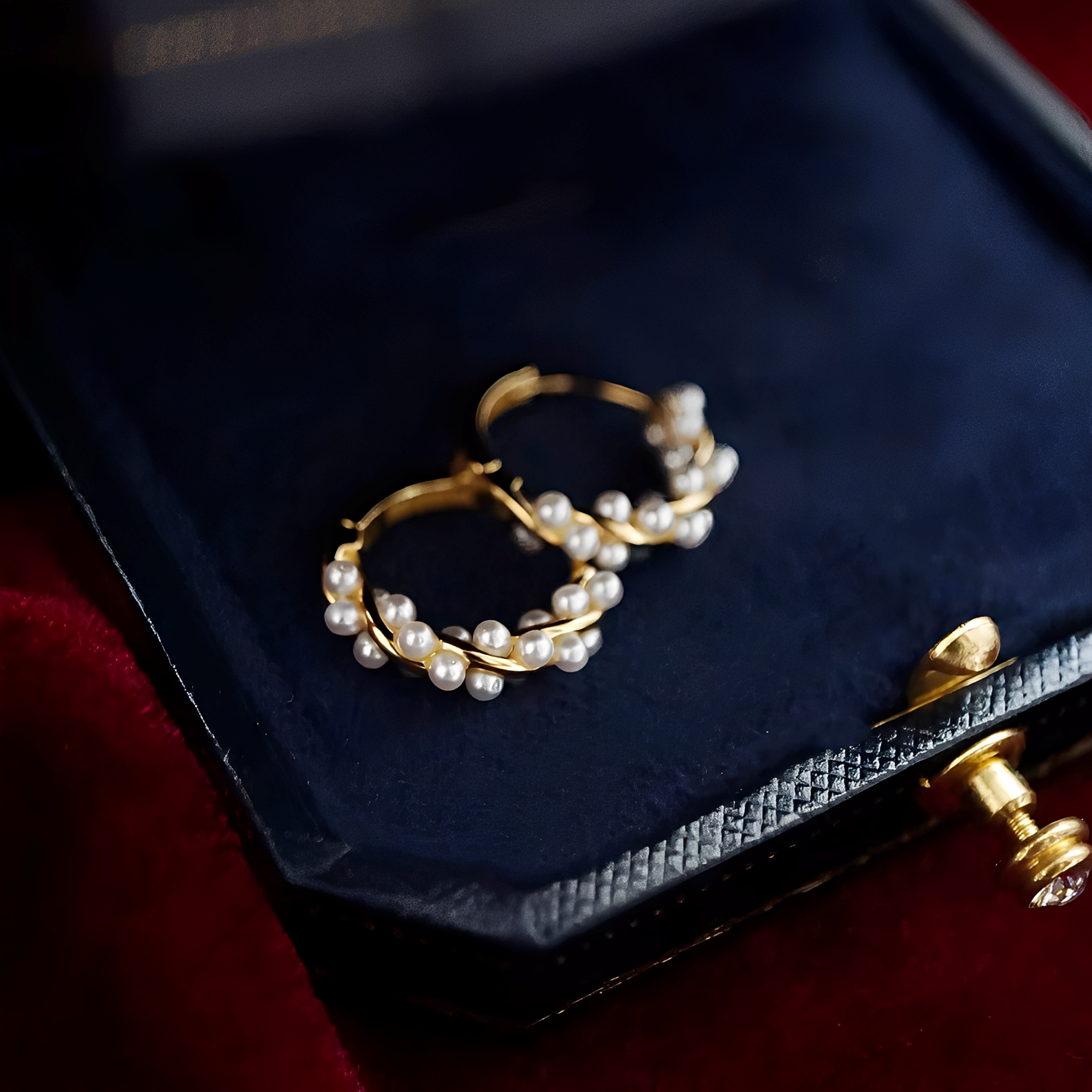 Ellie – Ohrringe Gedrehte Perlen