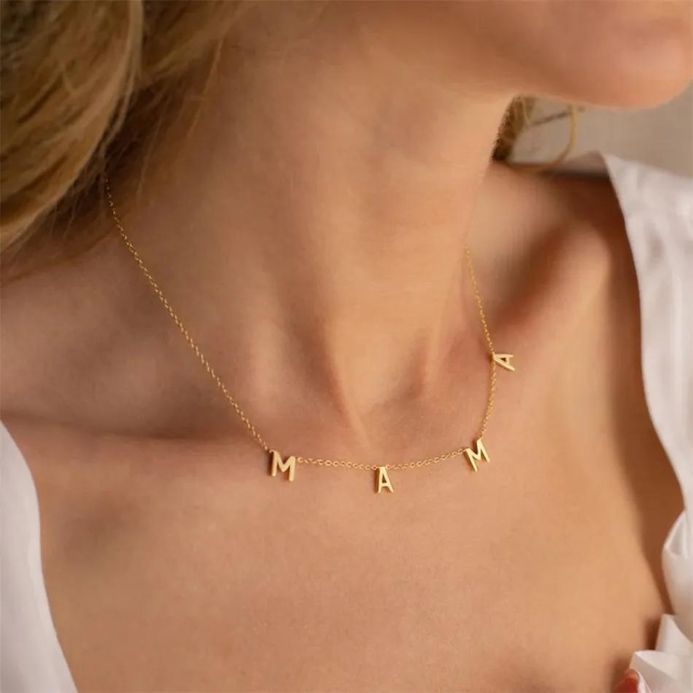 Mama Halskette - Muttertagsgeschenk Halskette