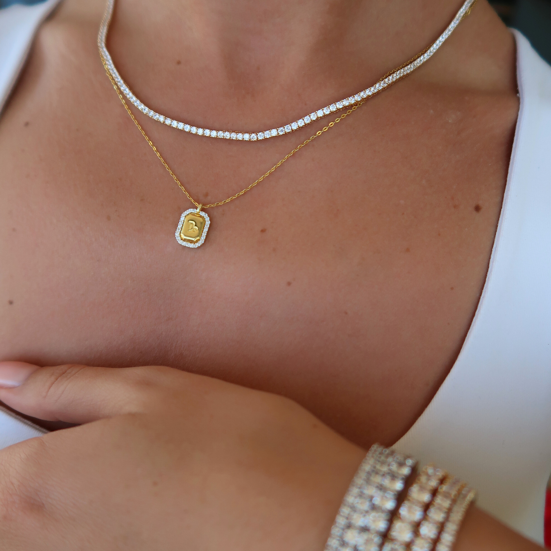 Jaimie – Astrologische Halskette aus Silber