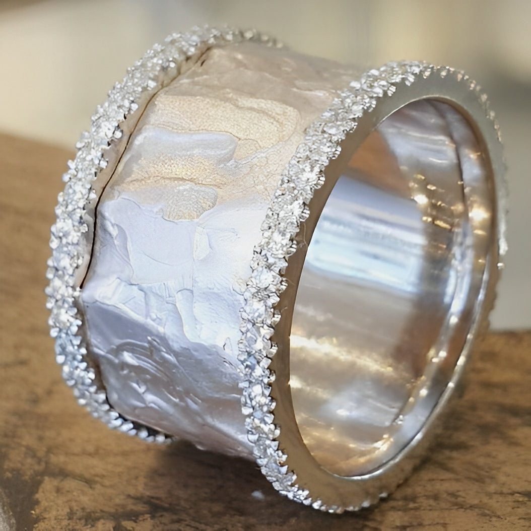Lina – Vintage Silberring mit Zirkonia