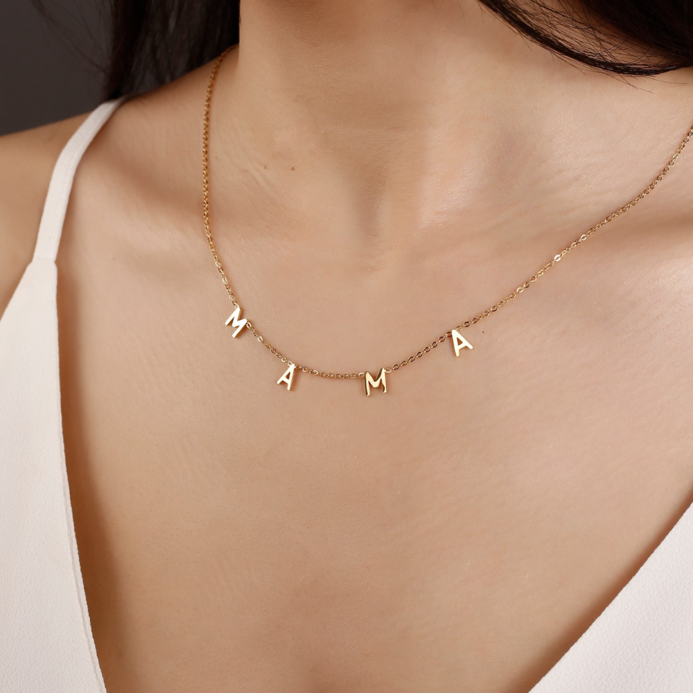 Mama Halskette - Muttertagsgeschenk Halskette