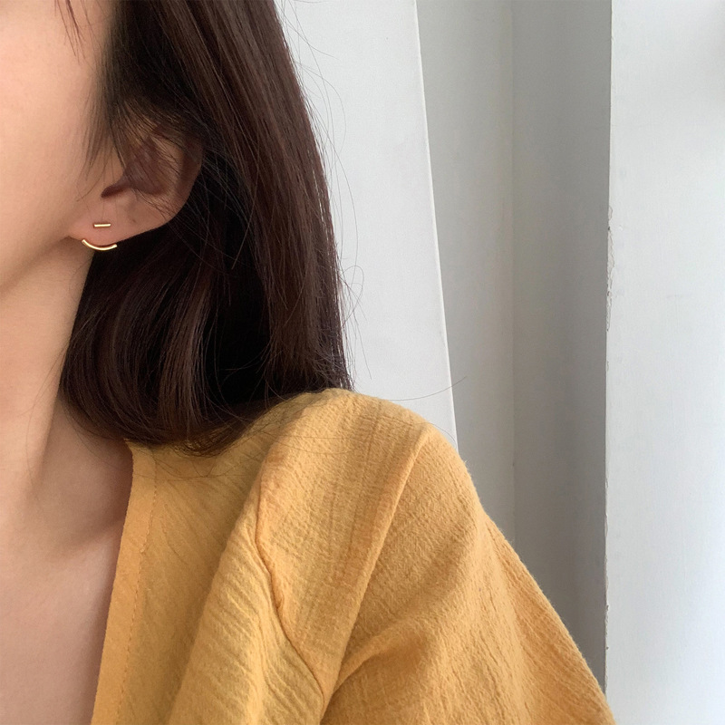 Bar Jacket Ohrläppchen Hugger Ohrring