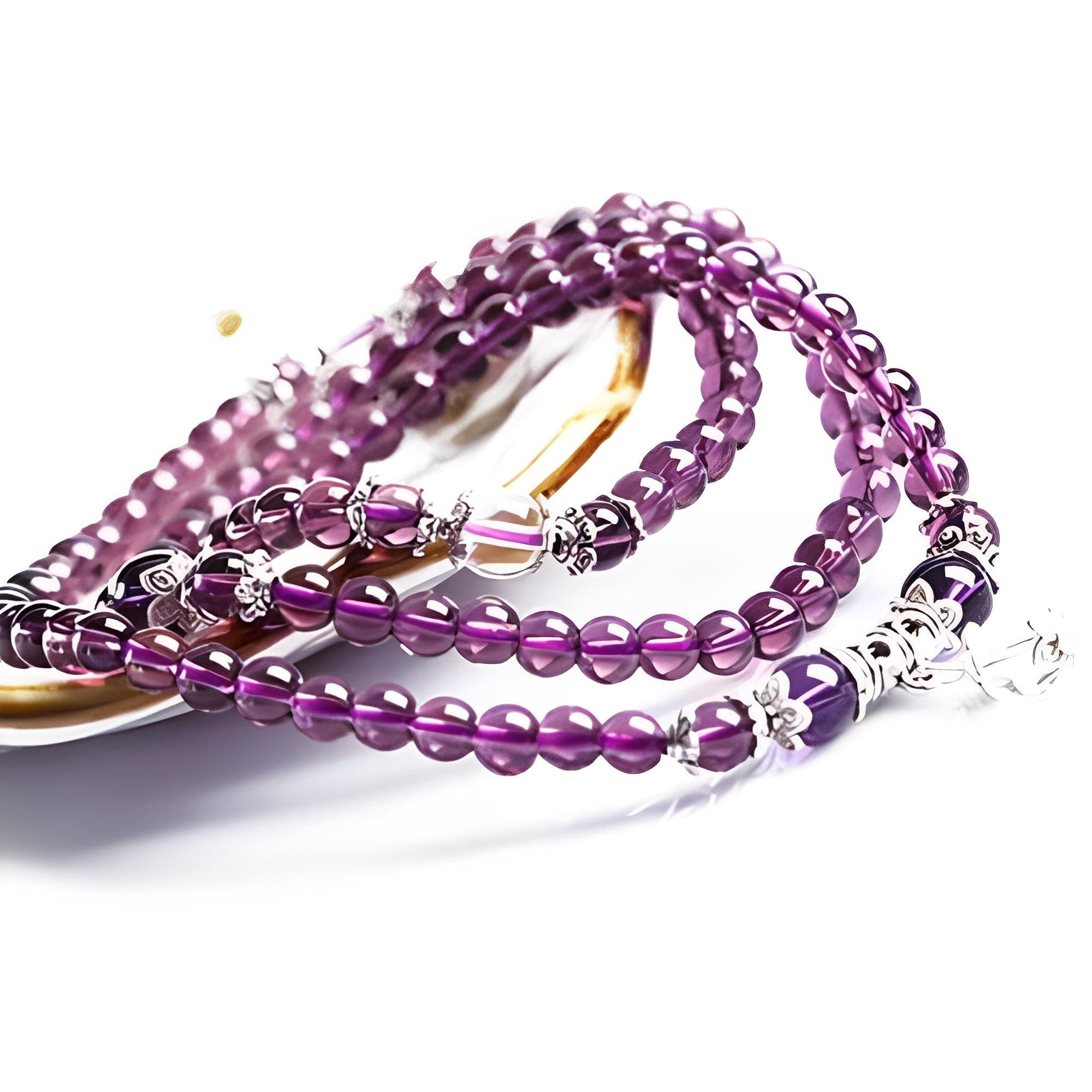Mia – Armband & Halskette Spirituell Amethyst