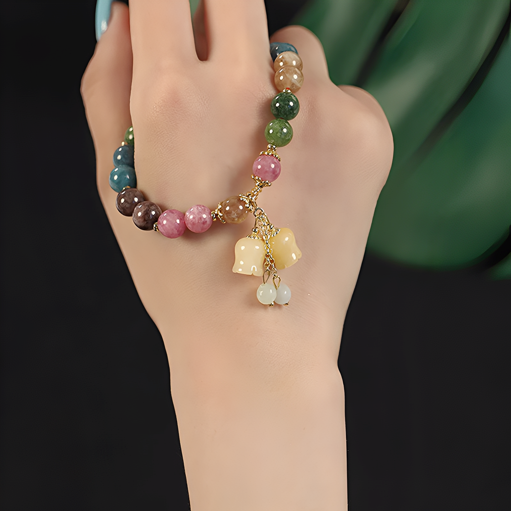 Talia – Armband Energie Natursteine