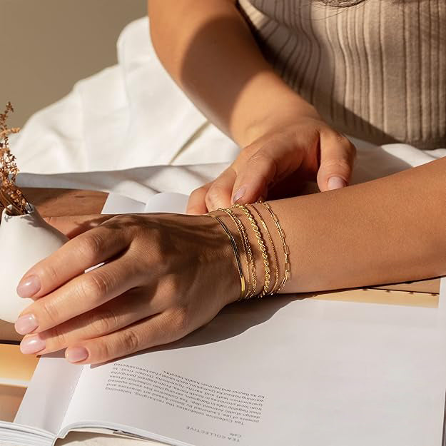 Vernetta – Ensemble von Eleganten Armbändern