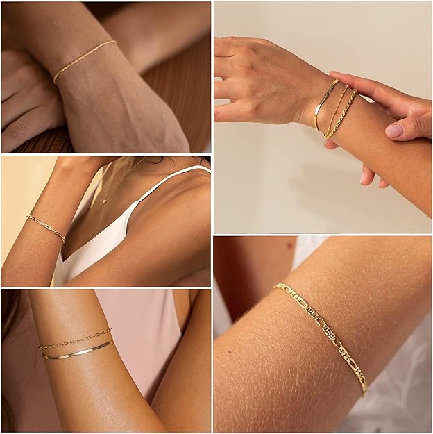 Vernetta – Ensemble von Eleganten Armbändern