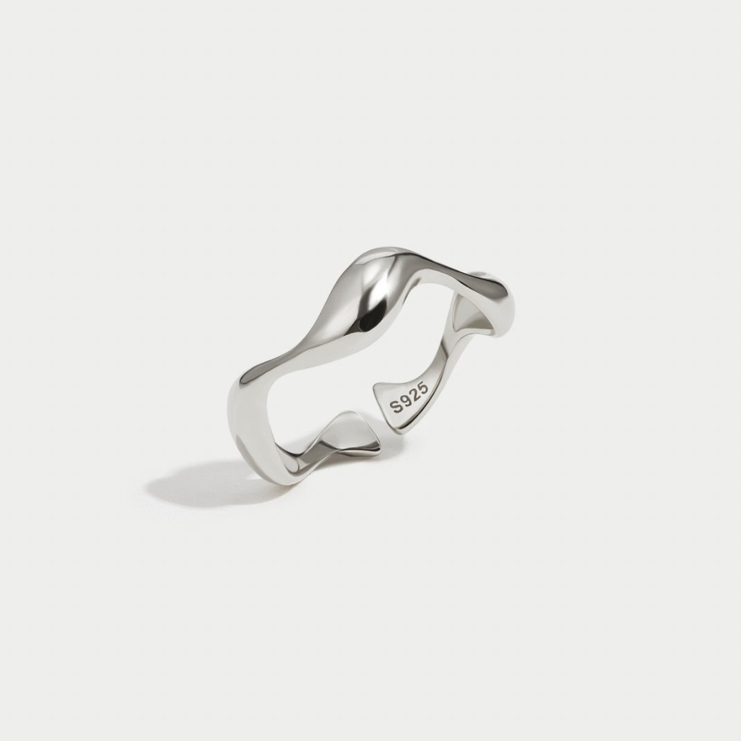 Whitney – Minimalistischer Wellenring