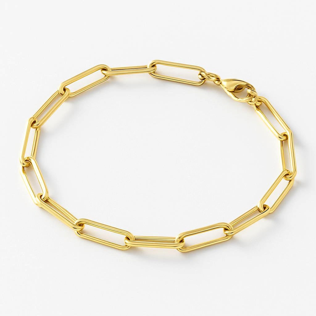 Amy – Raffiniertes Goldenes Armband