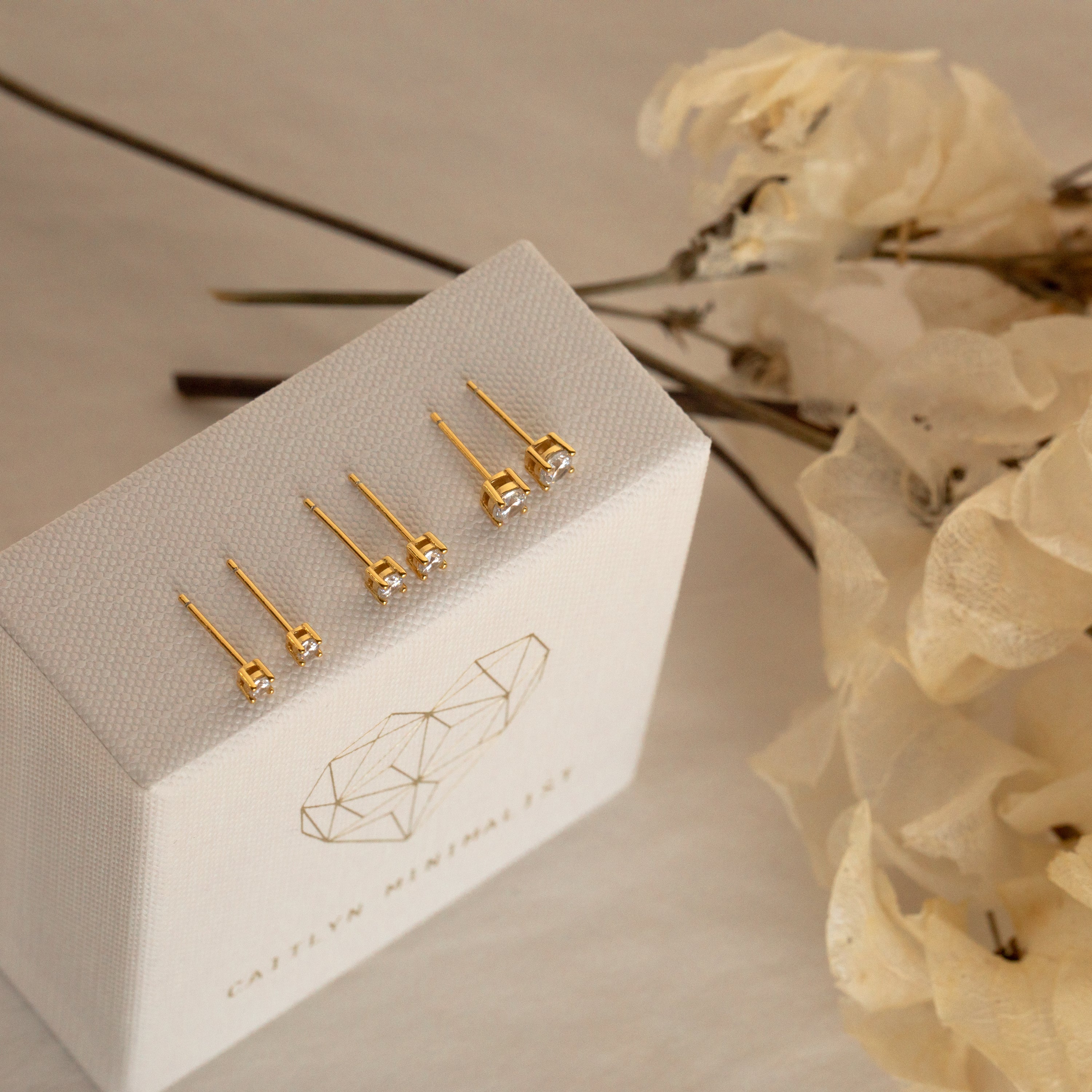 Booker – Set aus Diamant-Ohrringe