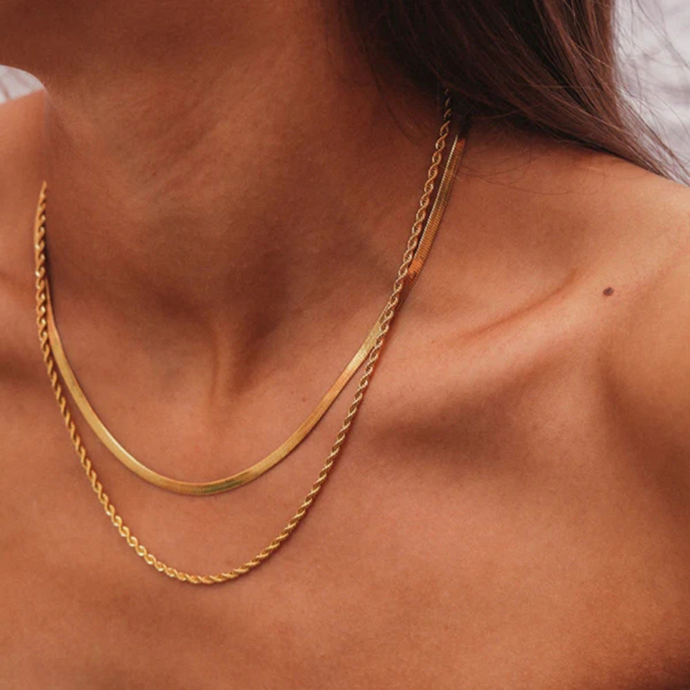 Alba – Elegante Goldkette