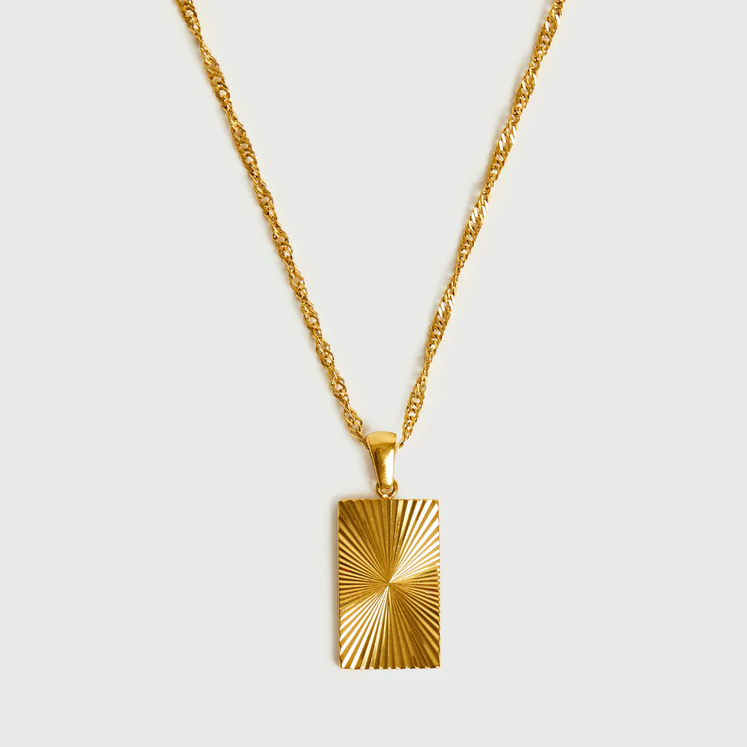 Amani – Goldene Minimalistische Kette