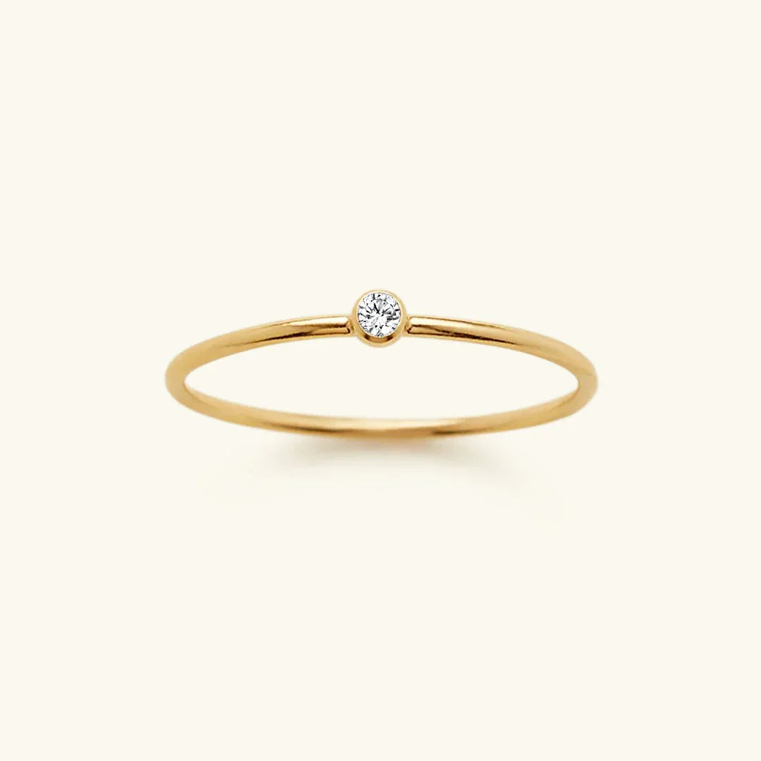 Amelia – Ring Gold mit Symbolischem Stein