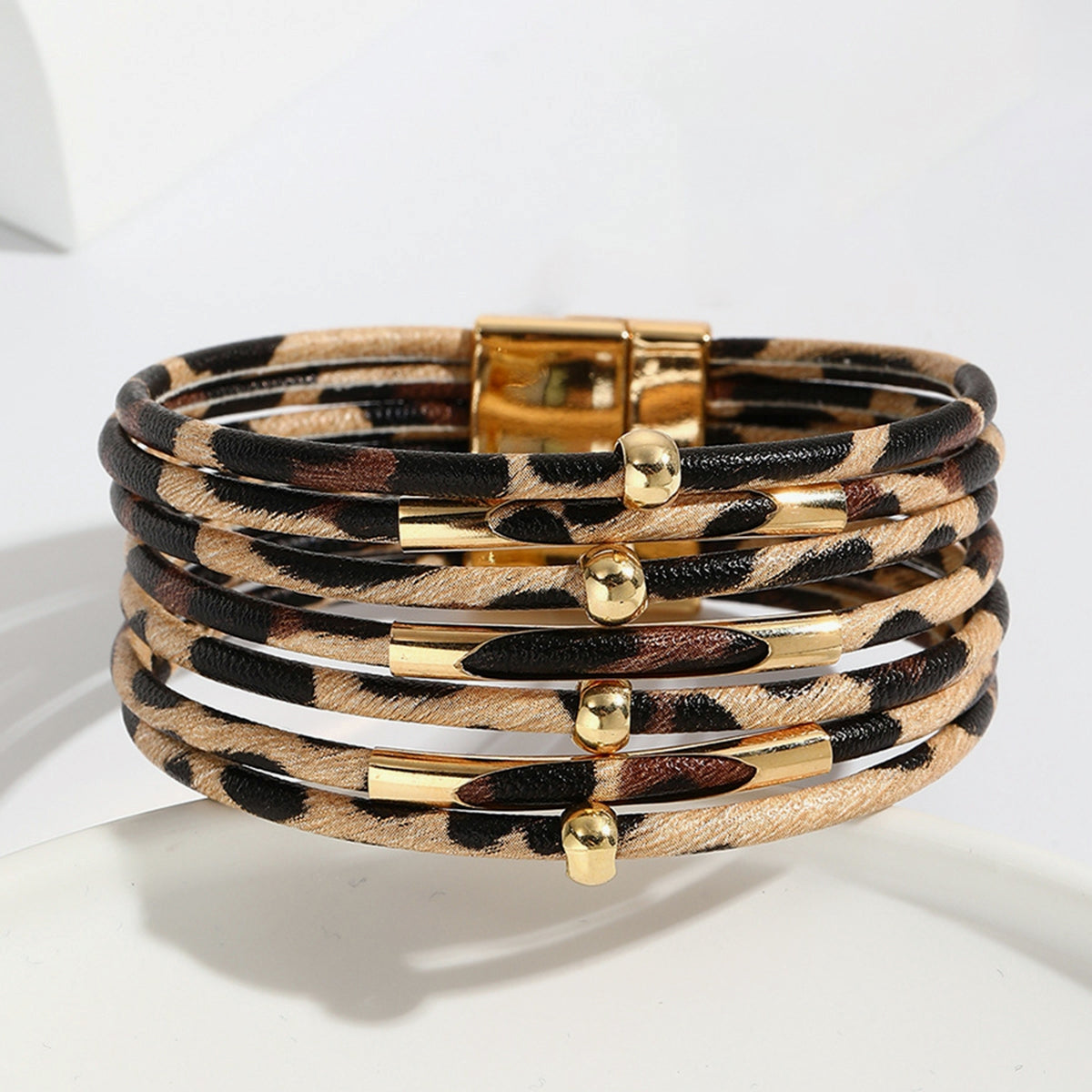 Margaux – Raffiniertes Leopardenarmband