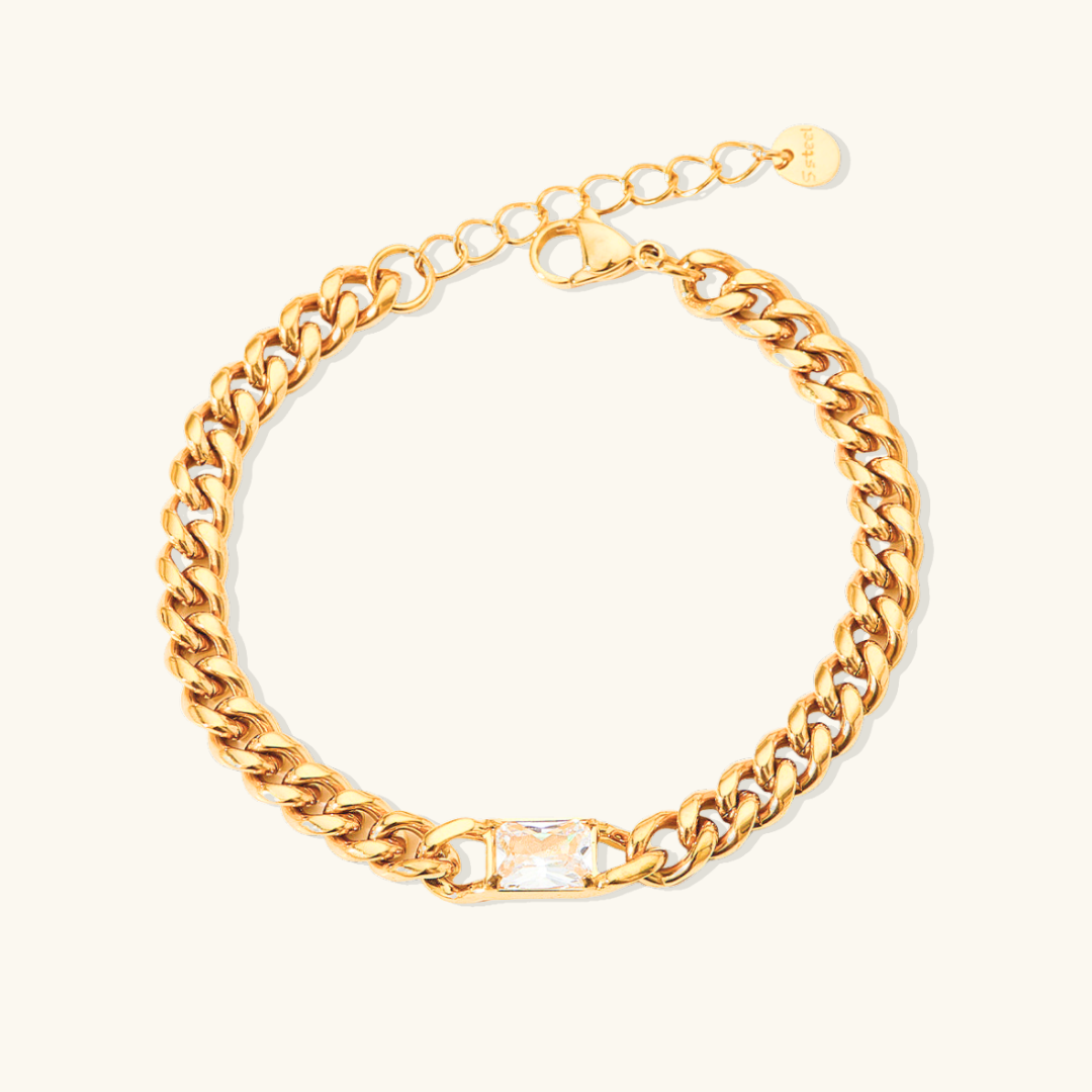 Barcelona – Elegantes Goldenes Armband