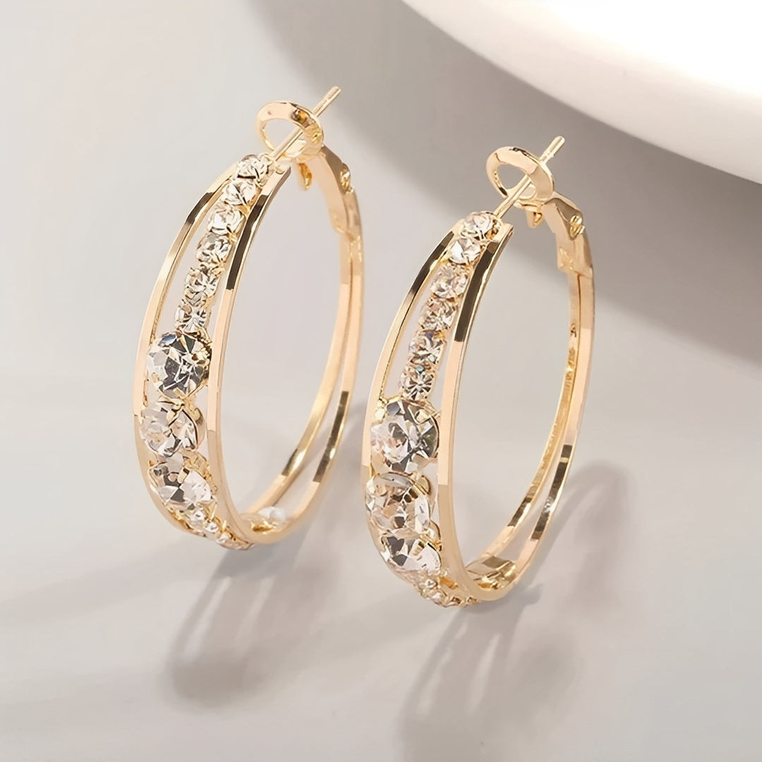 Alina – Elegante Kreolen mit Glanz