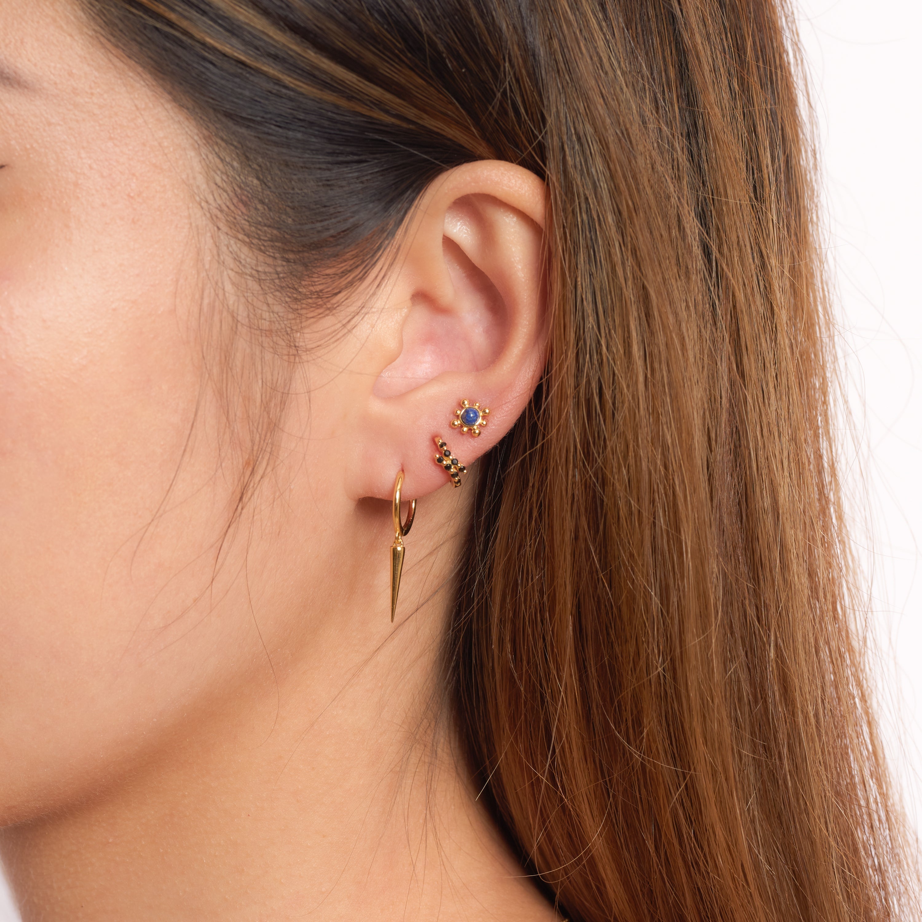 Kamala - Kantige Spike-Ohrringe