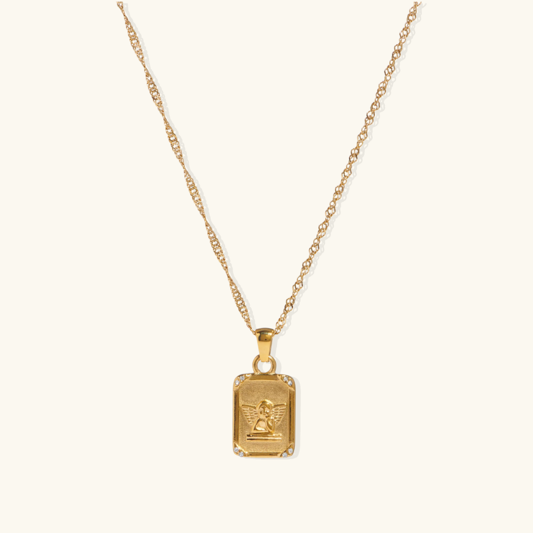 Celeste – Elegante Engel-Halskette