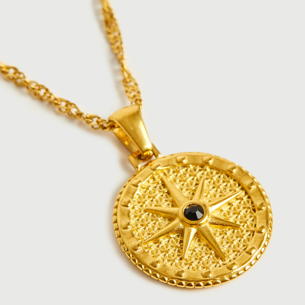 Celina – Halskette aus Edelstahl mit Zirkon