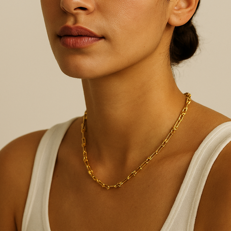 Charlie – Kette aus Gold