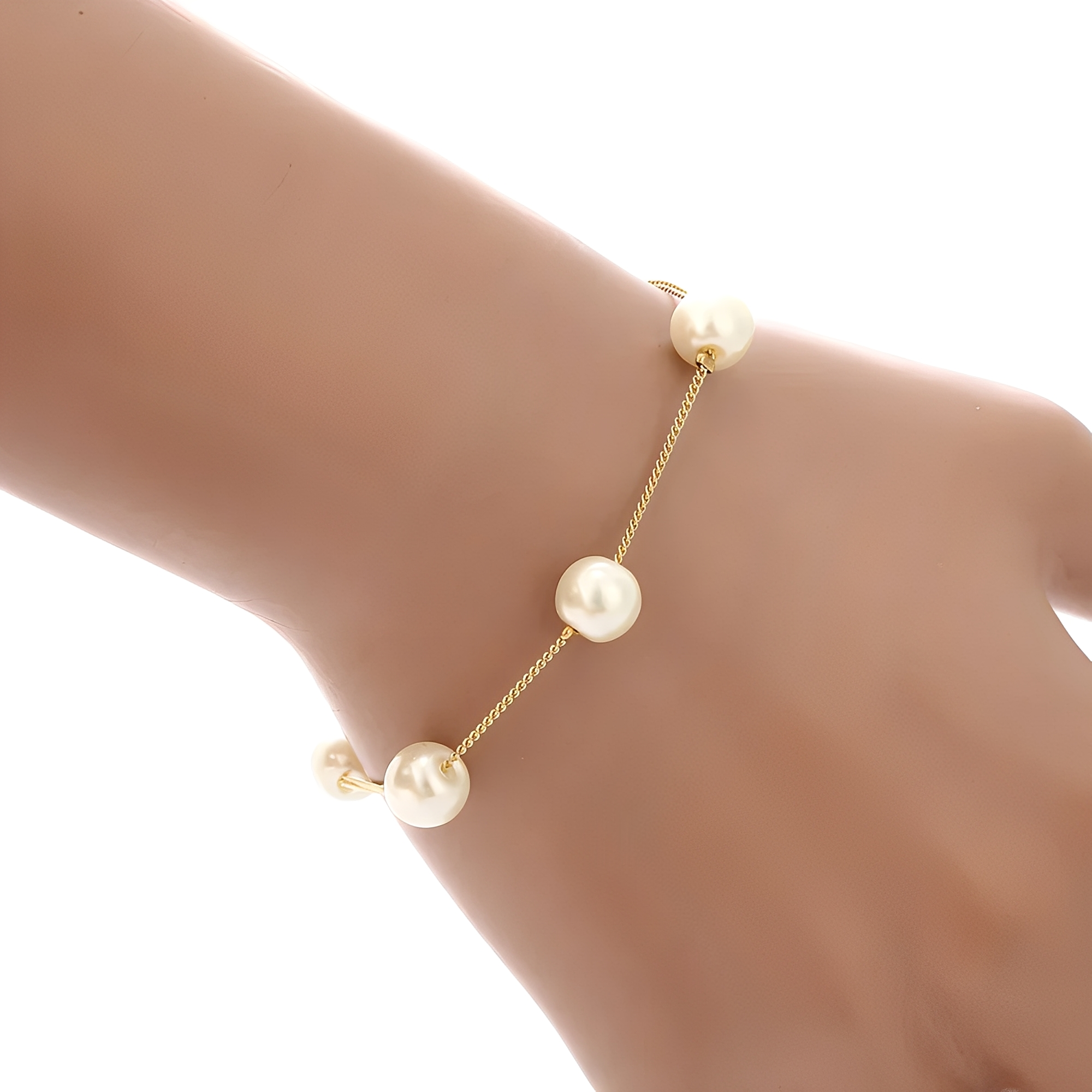 Auriane – Zeitloses Set Perlen & Gold
