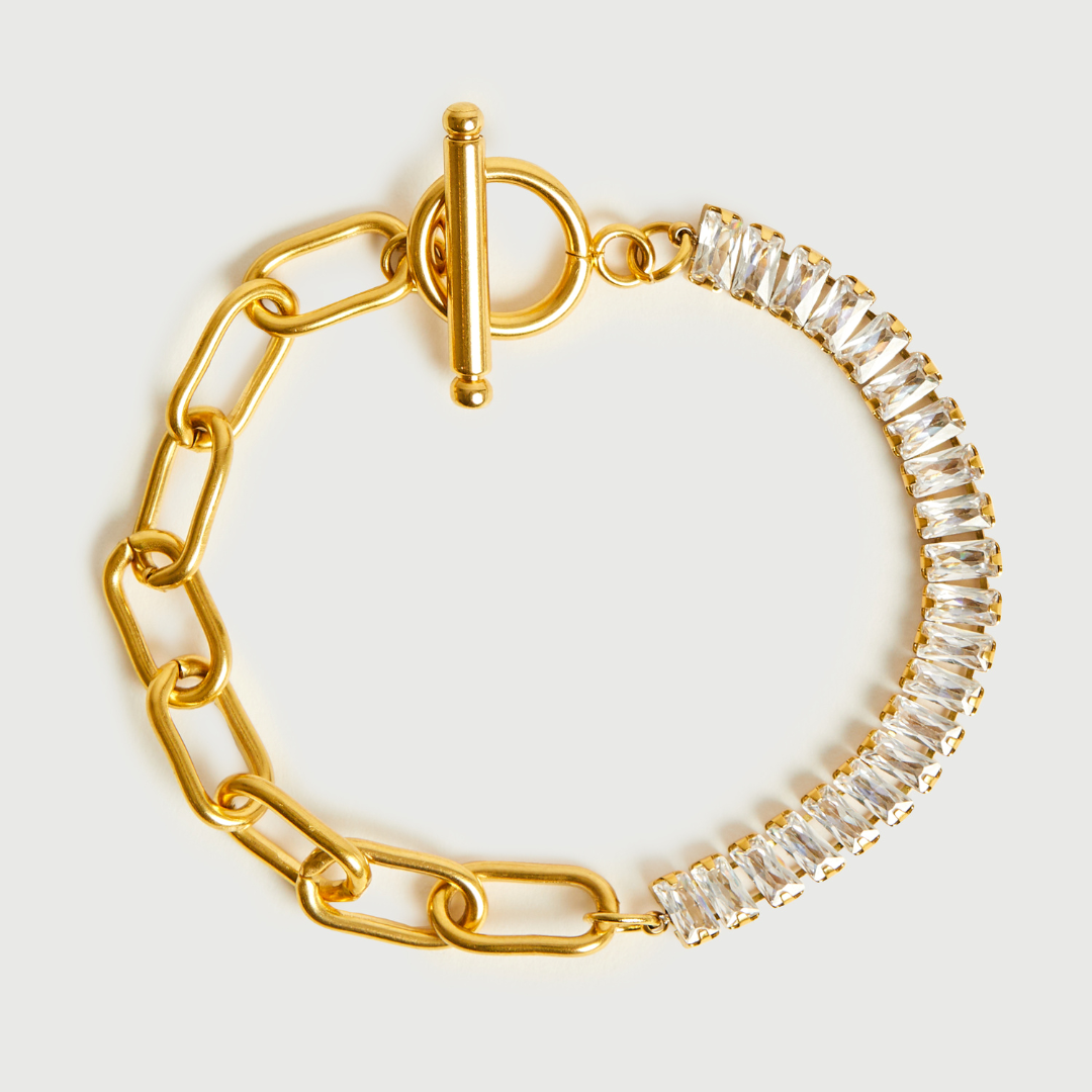 Blanche – Armband Kette Paperclip Dick