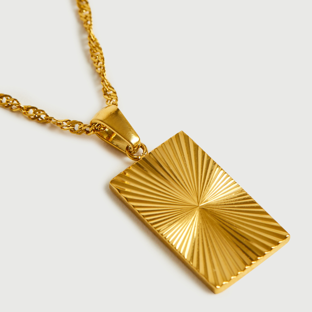 Amani – Goldene Minimalistische Kette