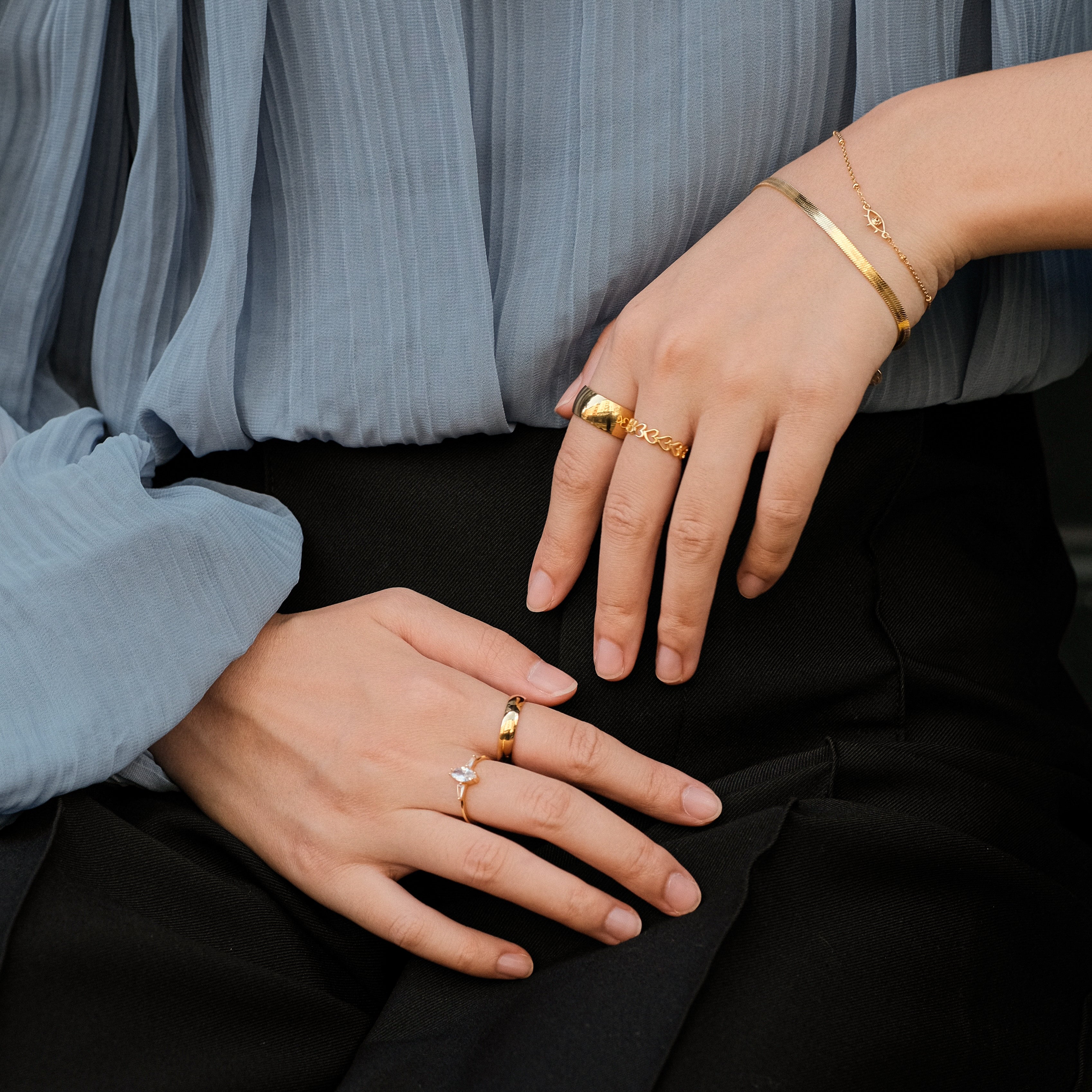 Jia - Hohes Herz-Ring