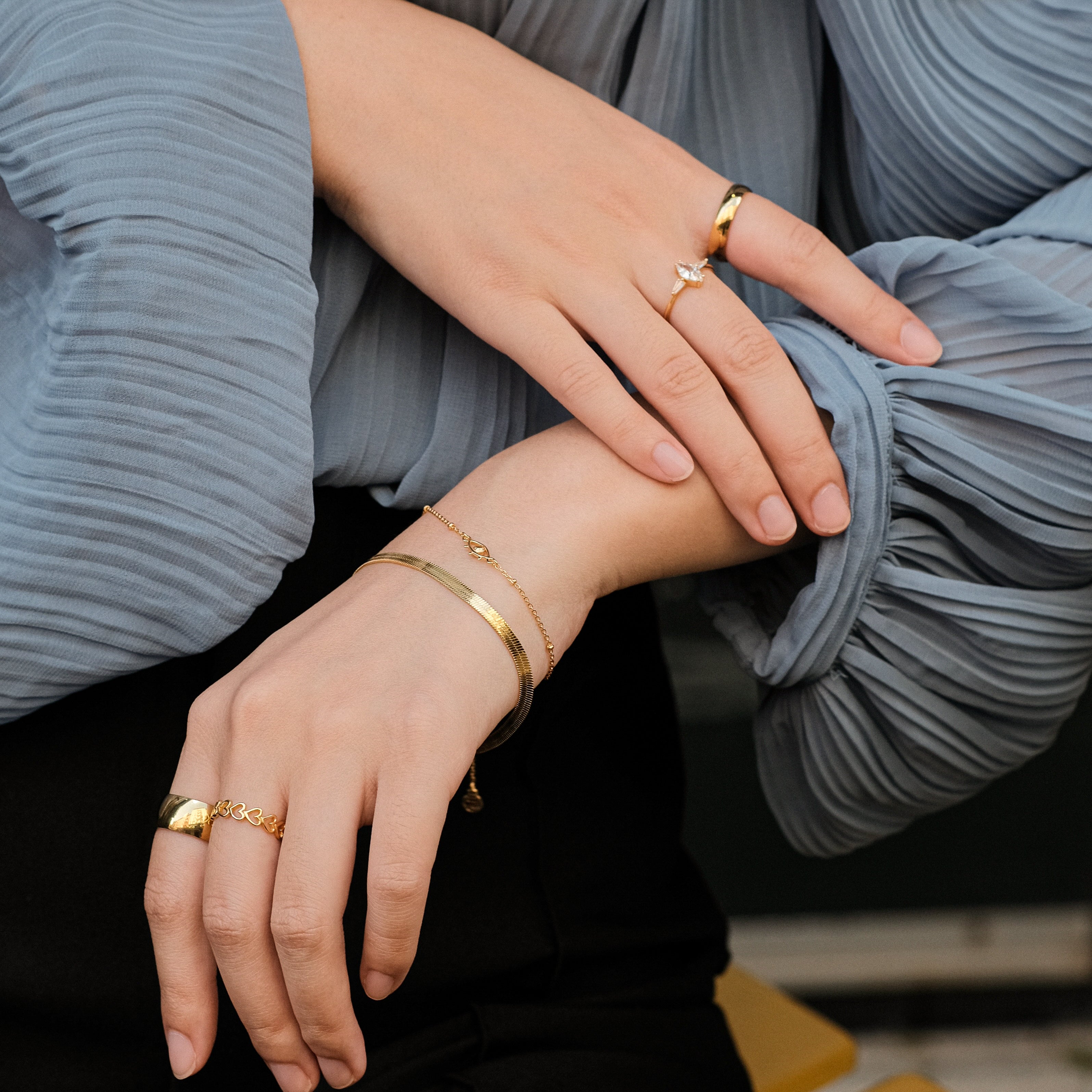 Jia - Hohes Herz-Ring