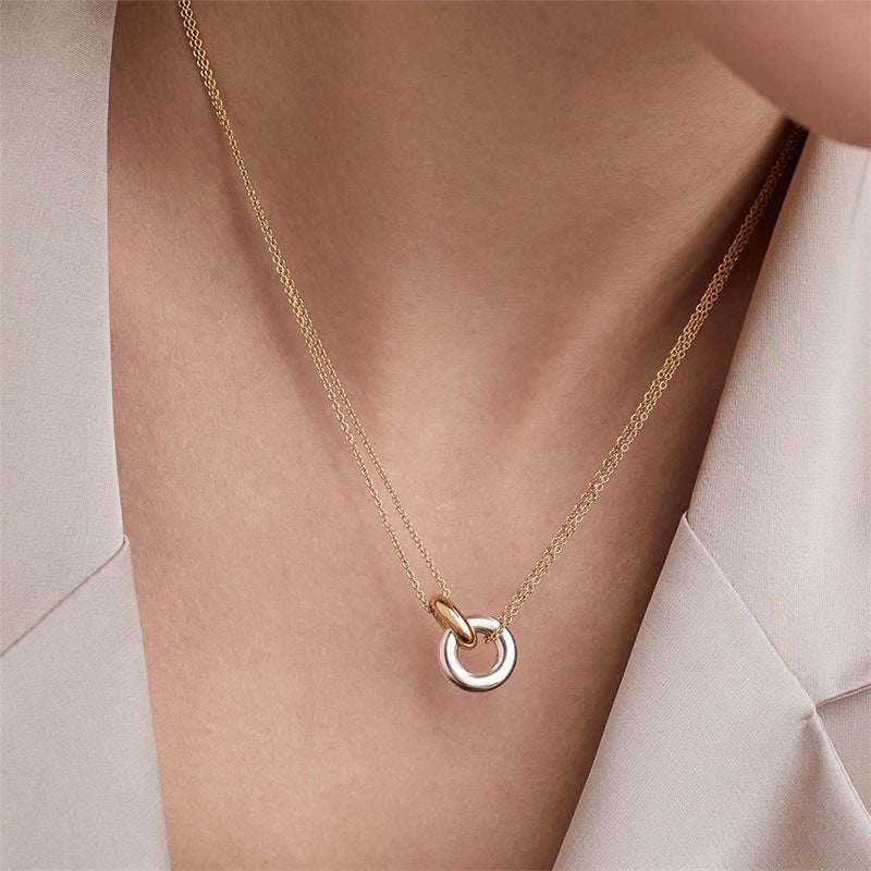 Airi – Collier Ringe Verflochten
