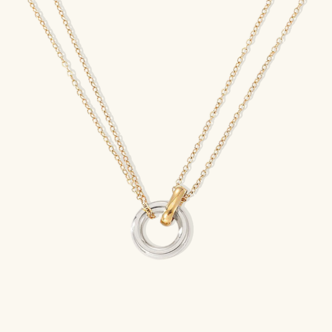 Airi – Collier Ringe Verflochten