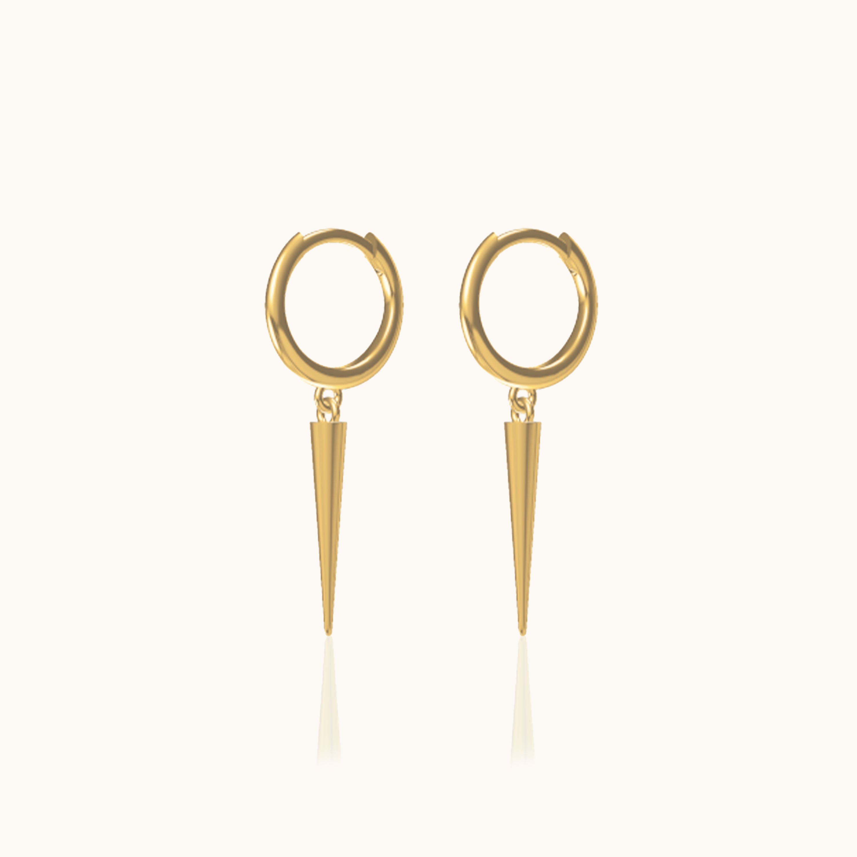 Kamala - Kantige Spike-Ohrringe