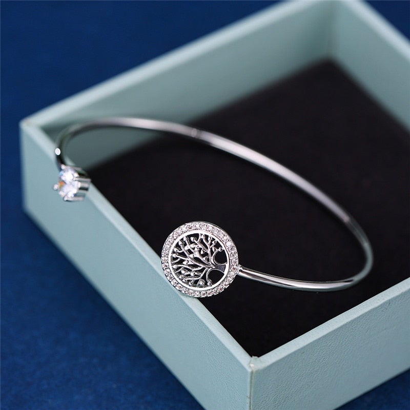 Camille – Verstellbares Armband Baum des Lebens