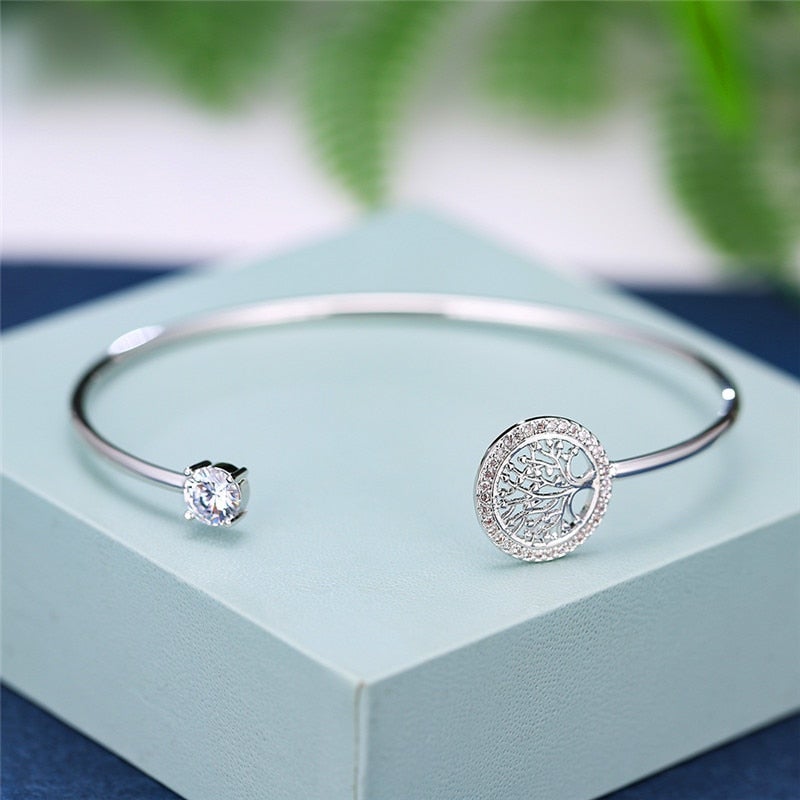 Camille – Verstellbares Armband Baum des Lebens