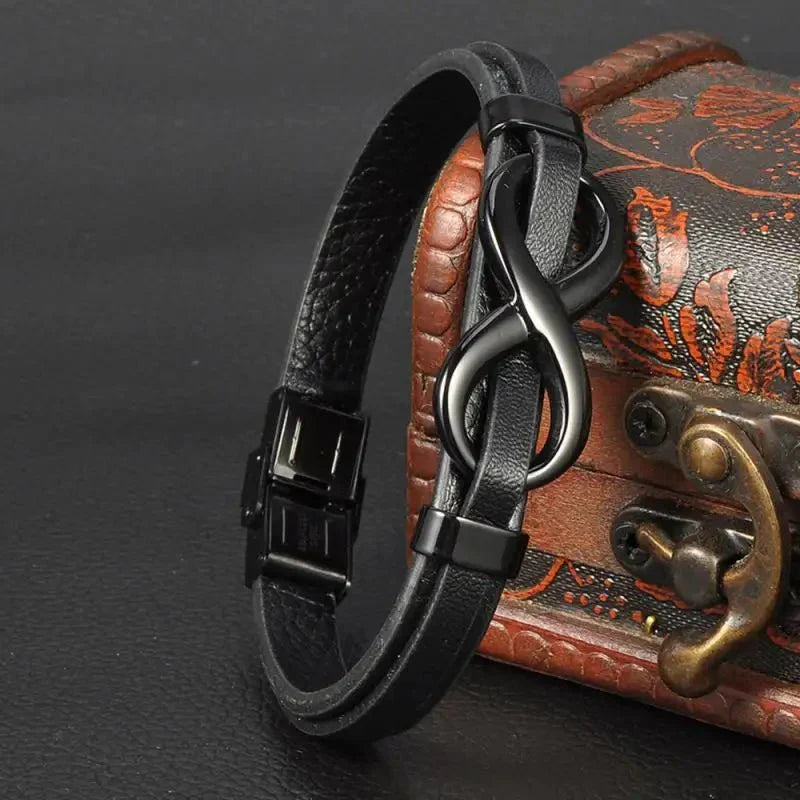 Taigo – Armband Leder Magnetisch Stahl