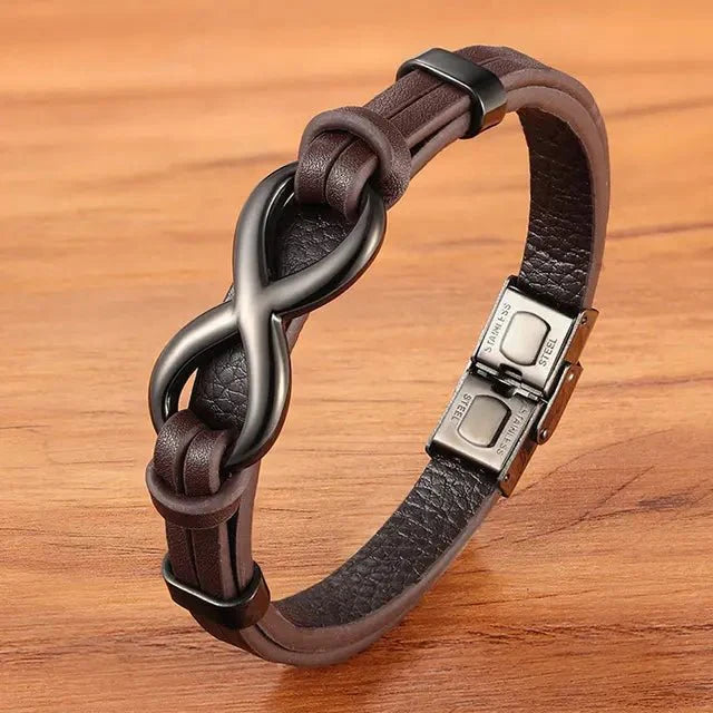 Taigo – Armband Leder Magnetisch Stahl