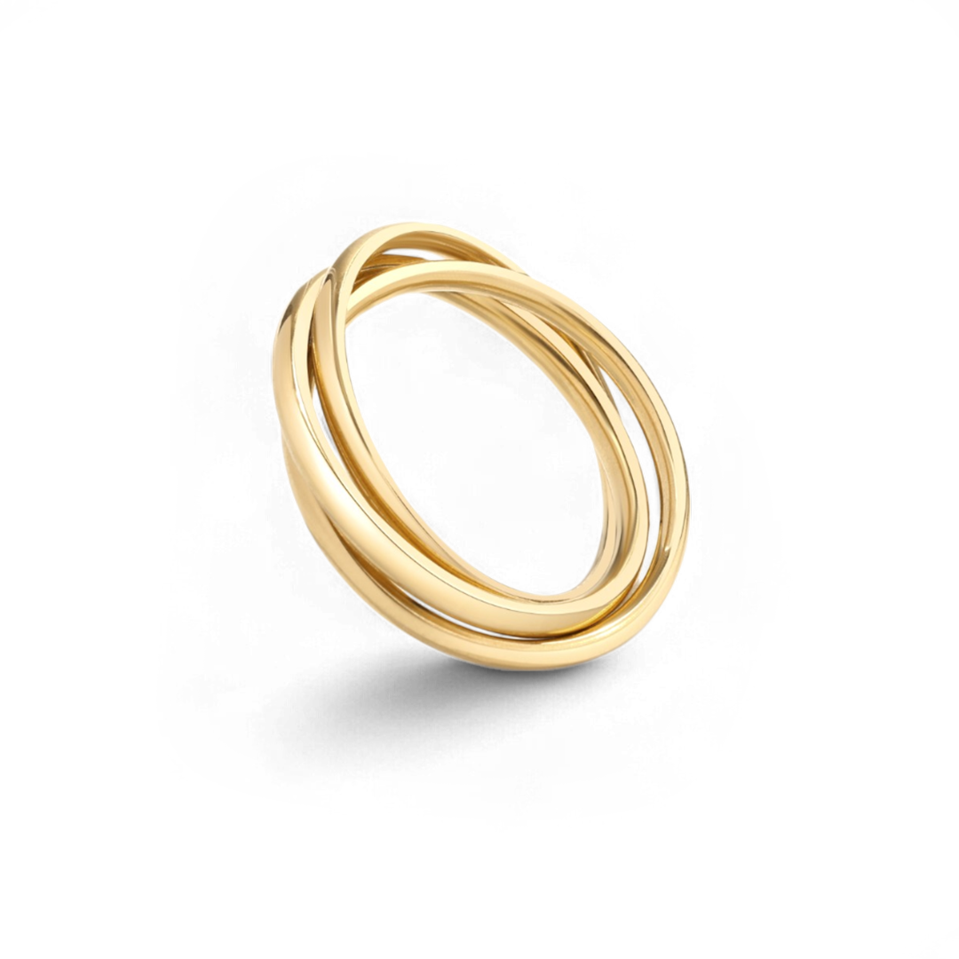 Aura – Ring Fidget Interconnected Delikat