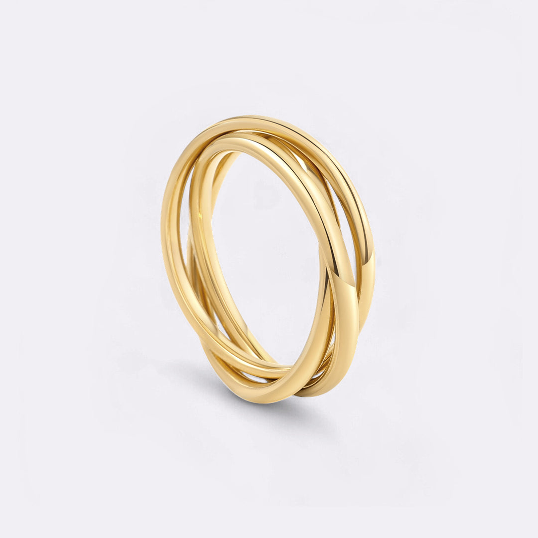 Aura – Ring Fidget Interconnected Delikat