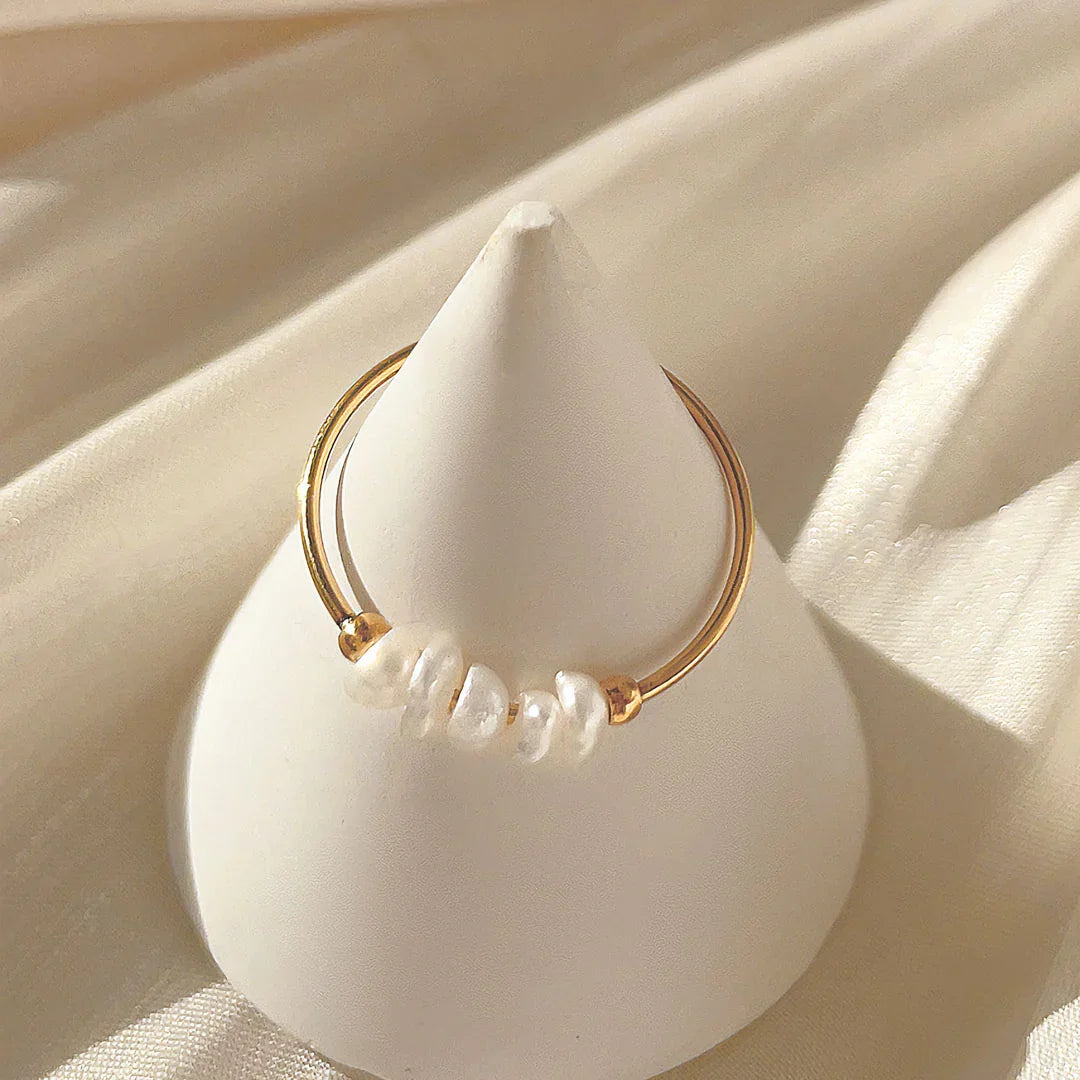 Miori – Ring Natürliche Perle Gold
