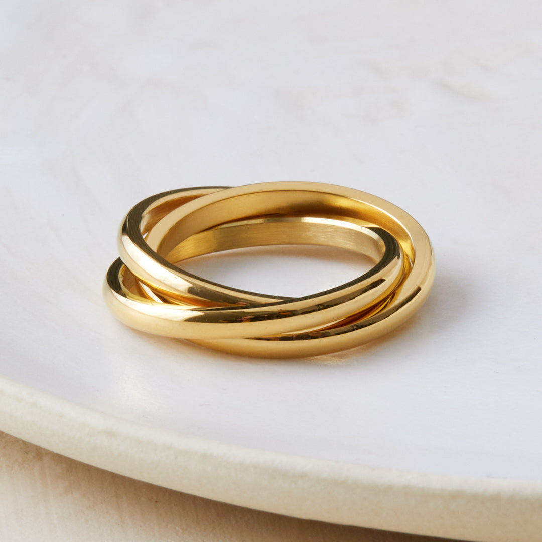 Aura – Ring Fidget Interconnected Delikat