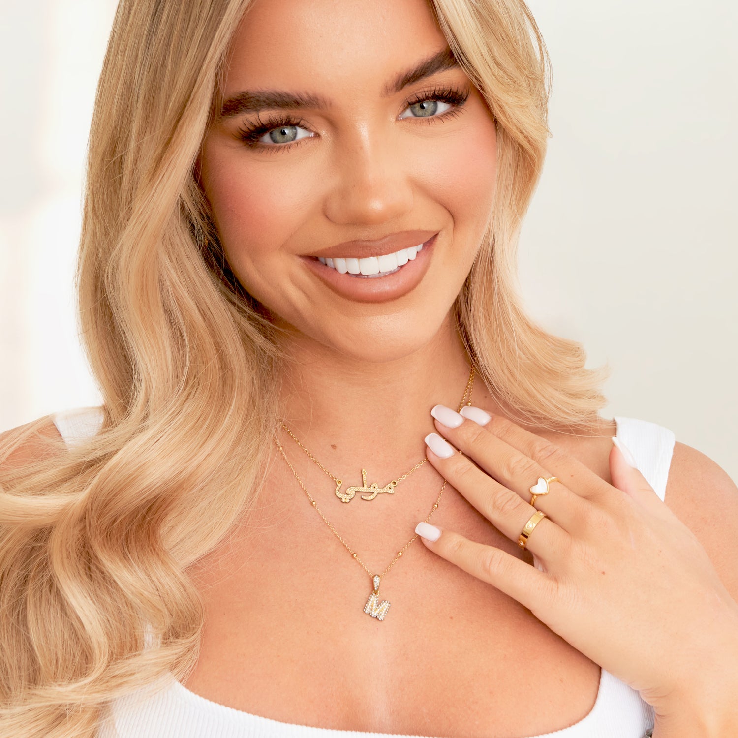 Arabische Namens-Halskette (Gold)