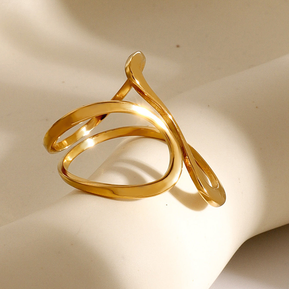 Melina – Ring Mosaik Gold