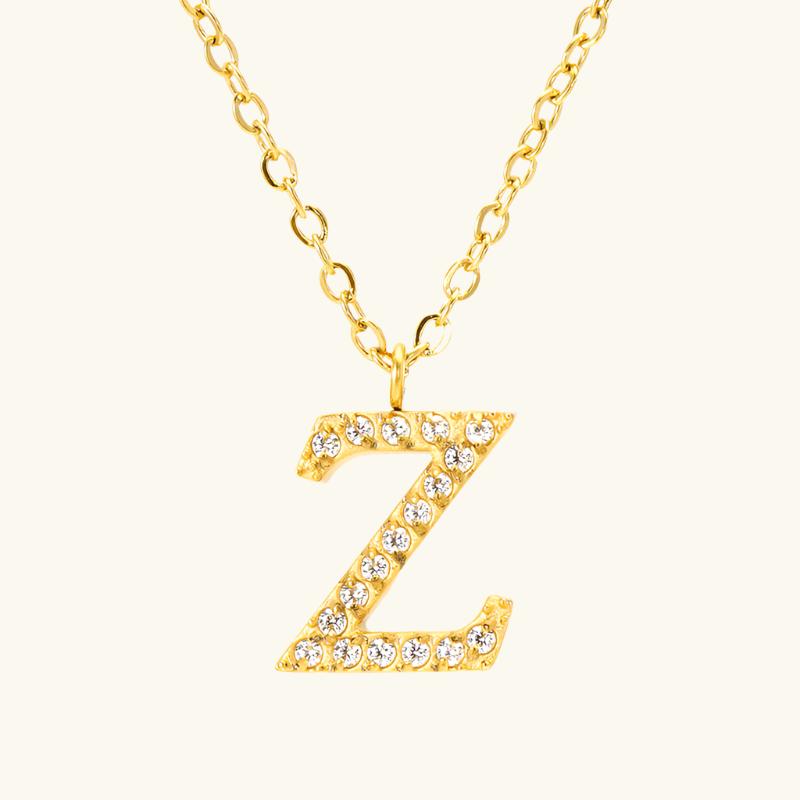 Flora – Kette Buchstabe Fein und Elegant