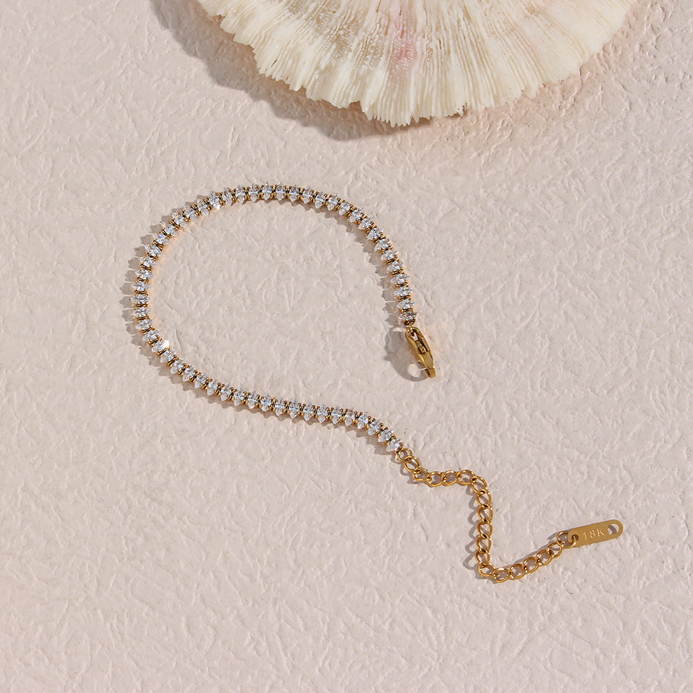 Georgina - Diamant-Tennisarmband