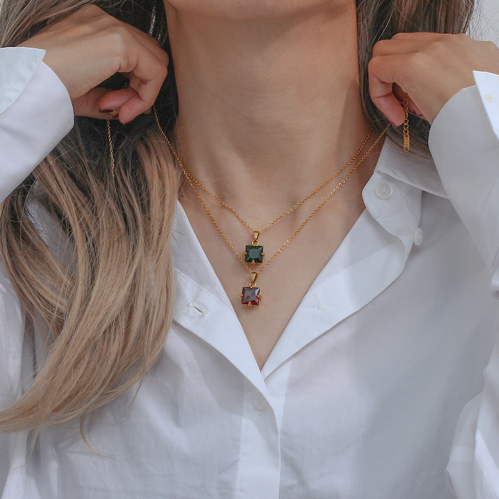 Jada - Diamant-Halskette