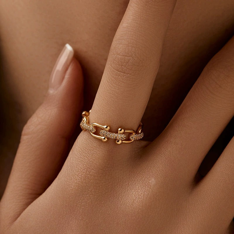 Chloe – Vergoldeter Ring